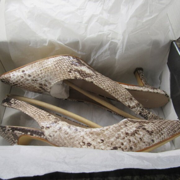 Luca Ferri Women's Shoes. Size 9. Snakeskin.  NWT - Picture 10 of 10